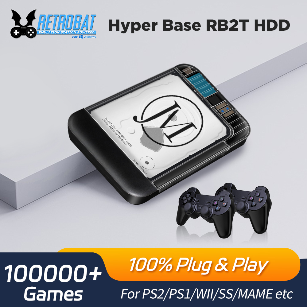 Retro Gaming Hdmi - Retrobat 2T Portable External Game HDD