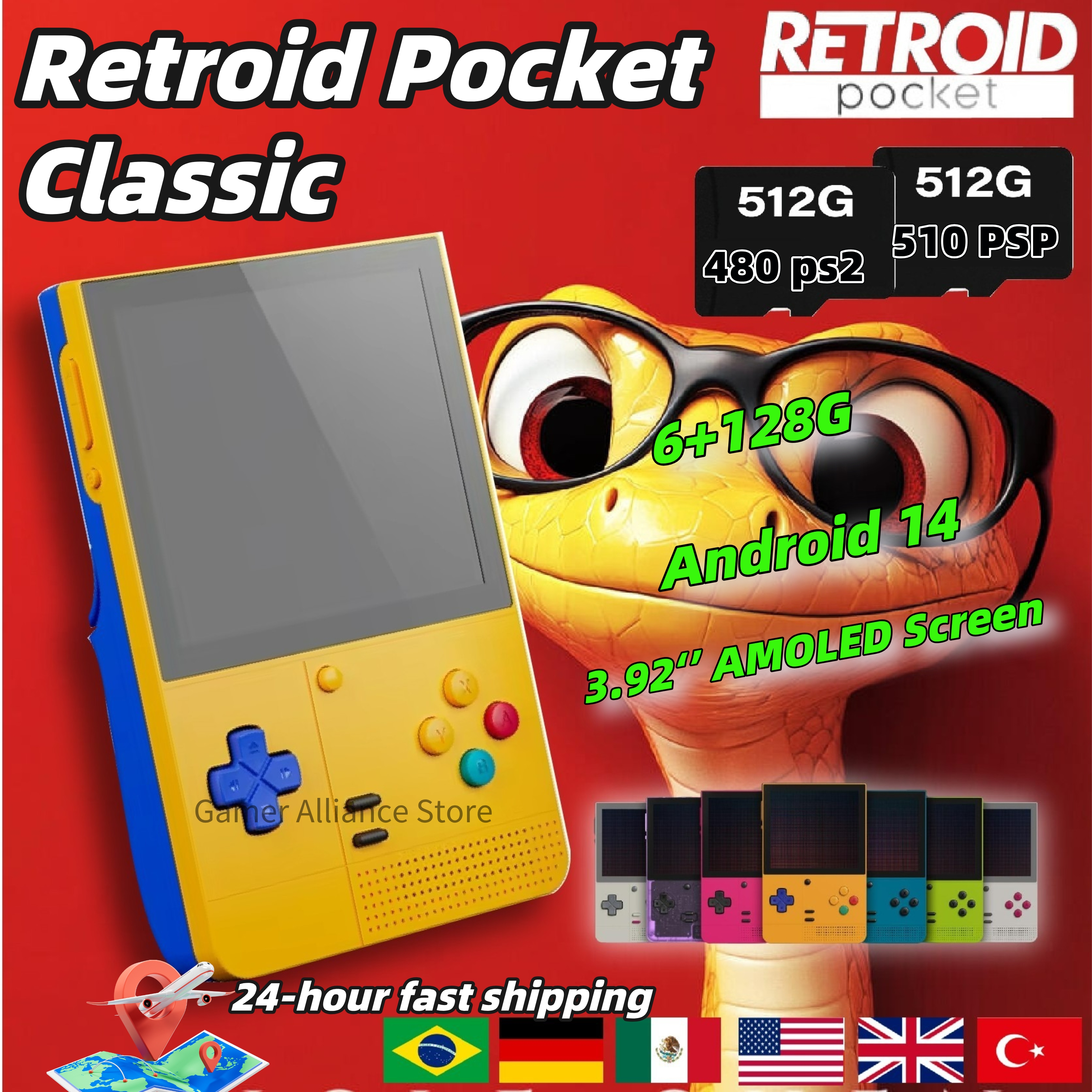 Retro Gaming Hdmi - Retroid Pocket Classic RP Classic Retro