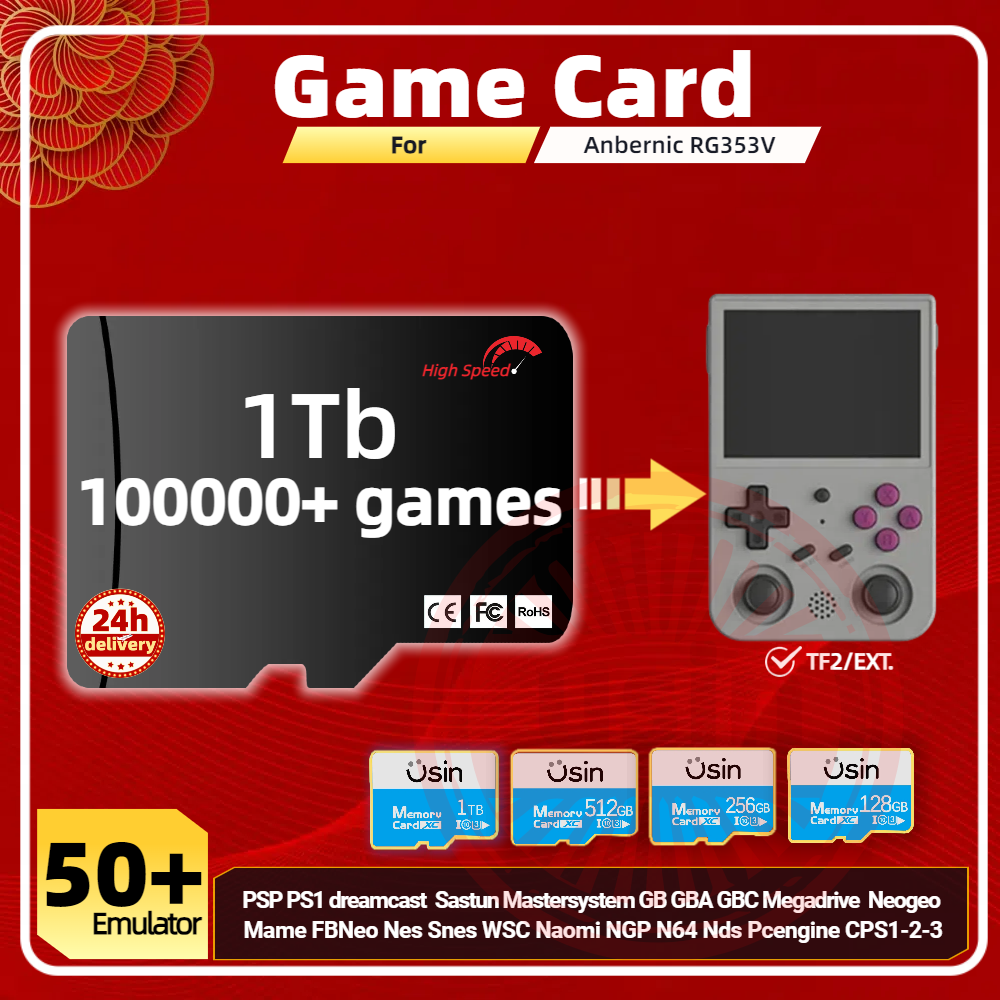 Retro Gaming Consoles - Game Card For Anbernic RG353V RG353VS