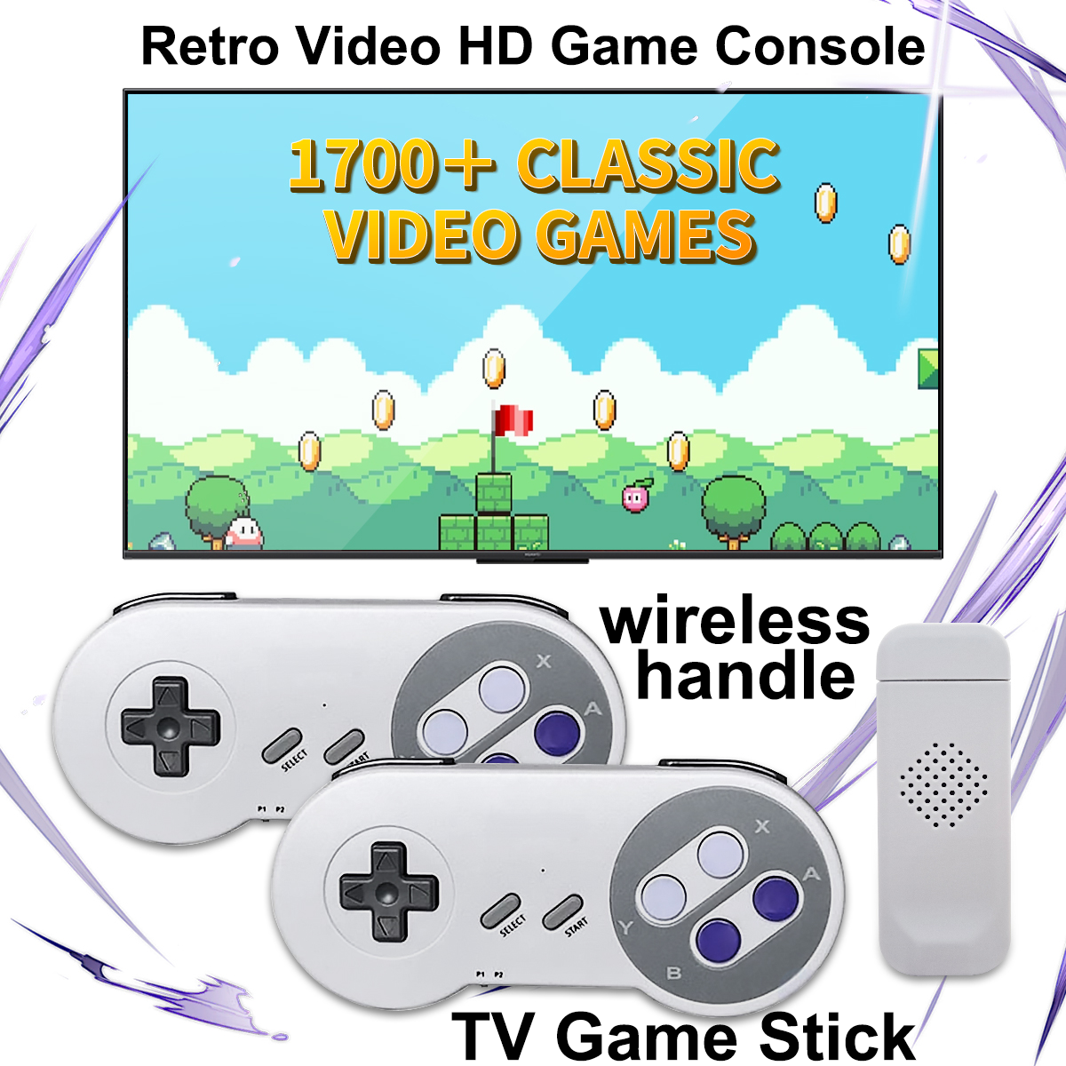 Retro Gaming Stick - SF900 Retro Video HD Game Console