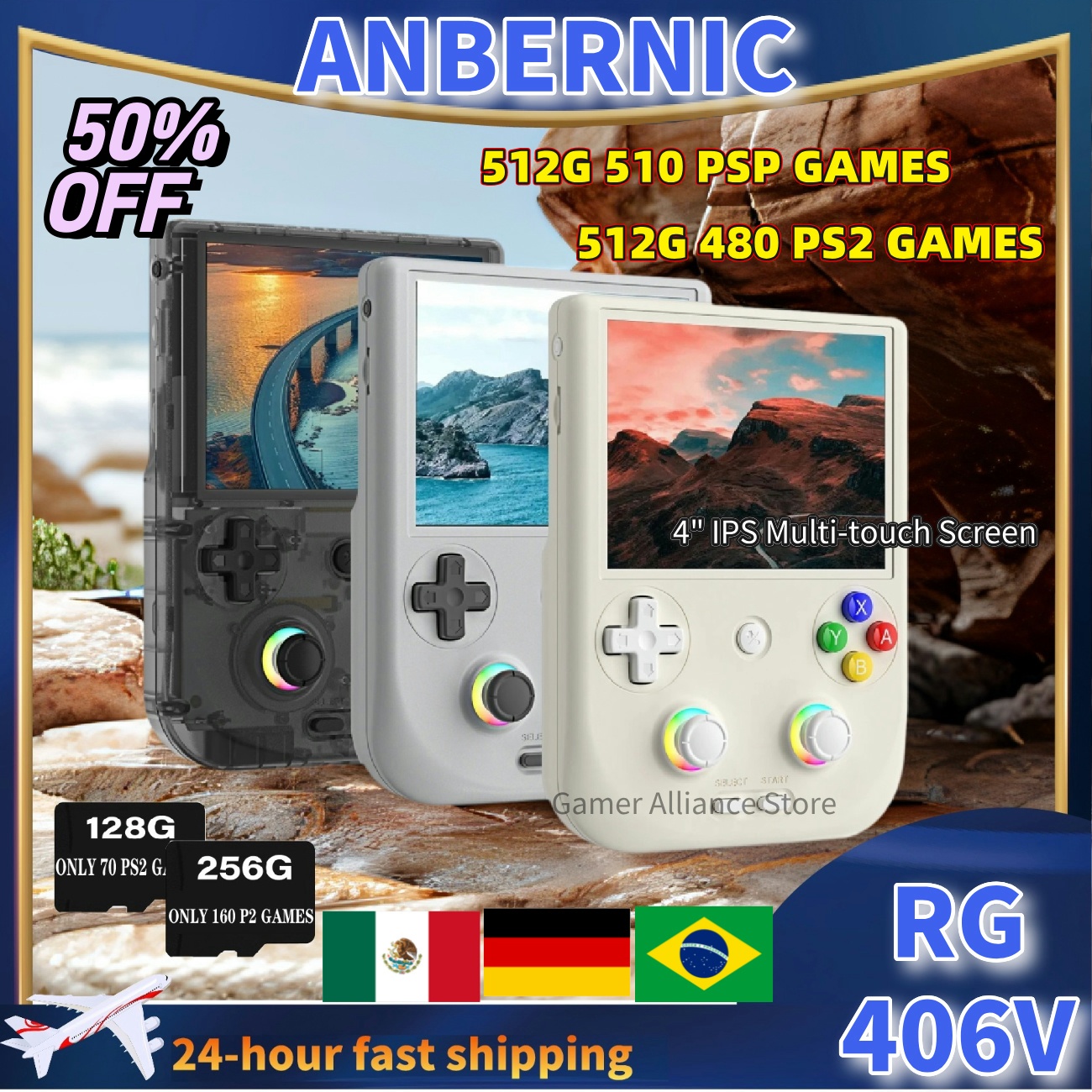 Retro Gaming Hdmi - ANBERNIC RG406V RG 406V Retro Handheld