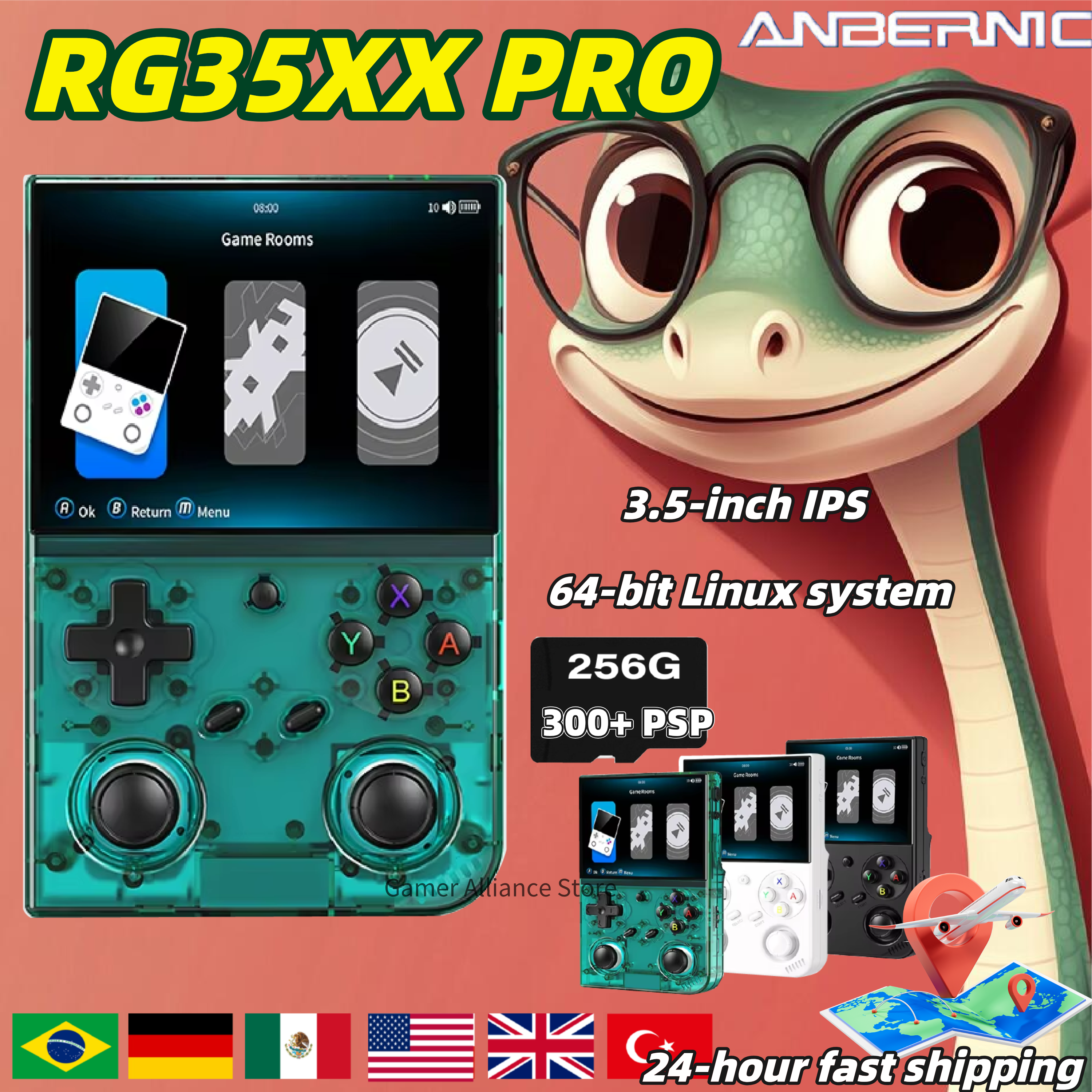 Anbernic RG 35XXPro RG35XX Pro – Retro Gaming Emulator Console Bewertung und Preis