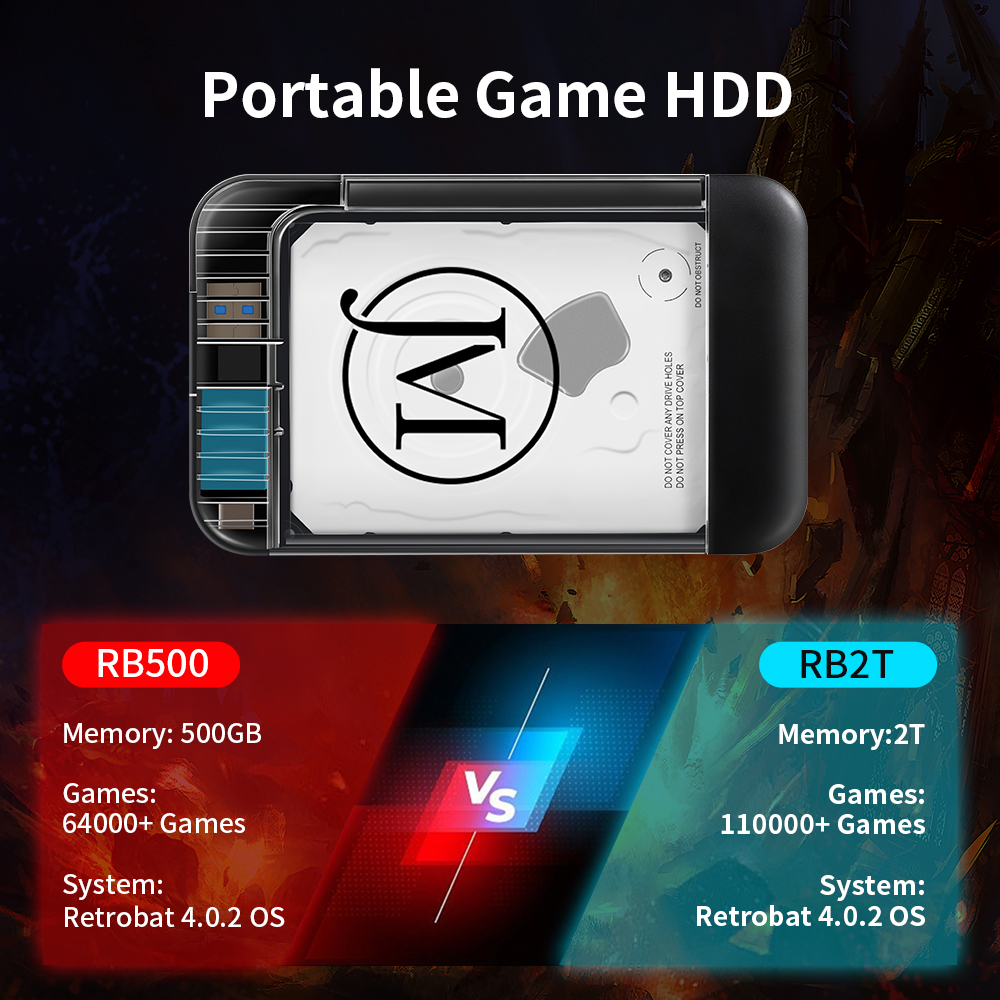 Retrobat 2T Portable  External – Retro Gaming Hdmi Bewertung und Preis