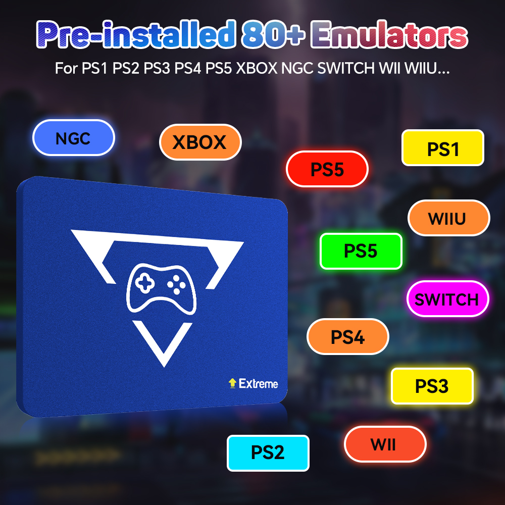 2TB Gaming Emulation Hard Driv – Retro Gaming Emulator Console Bewertung und Preis