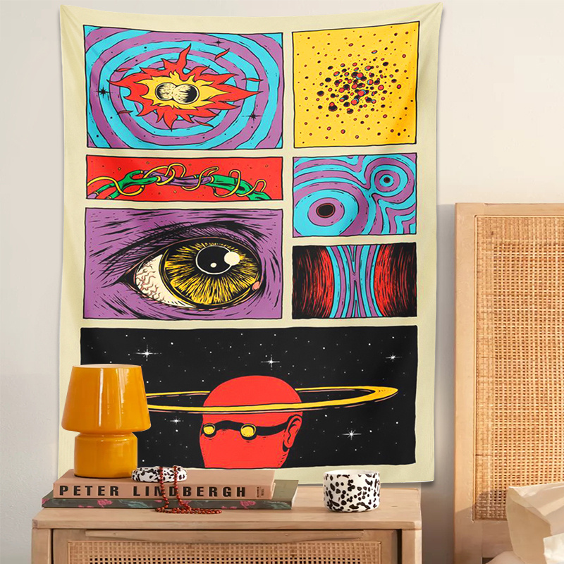 VIKAMA Psychedelic Collage Art – Retro Gaming Universe Bewertung und Preis