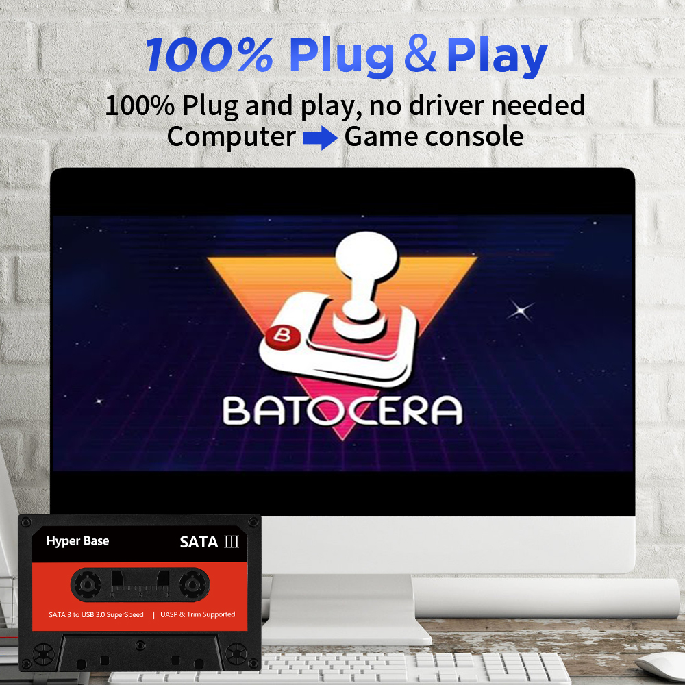 Batocera 35.linux 500G Externa – Retro Gaming Hdmi Bewertung und Preis
