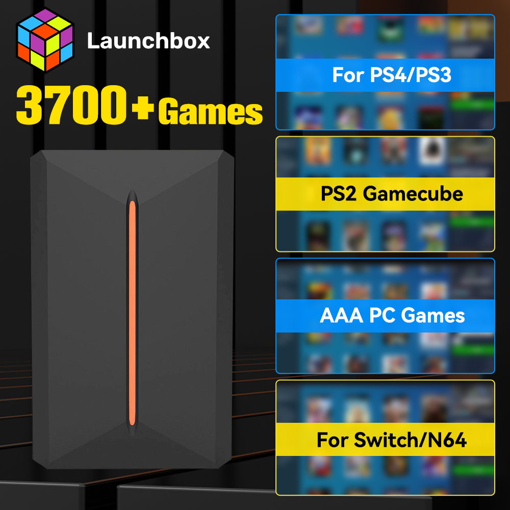 Launchbox 500GB External Game  – Retro Gaming Emulator Console Bewertung und Preis