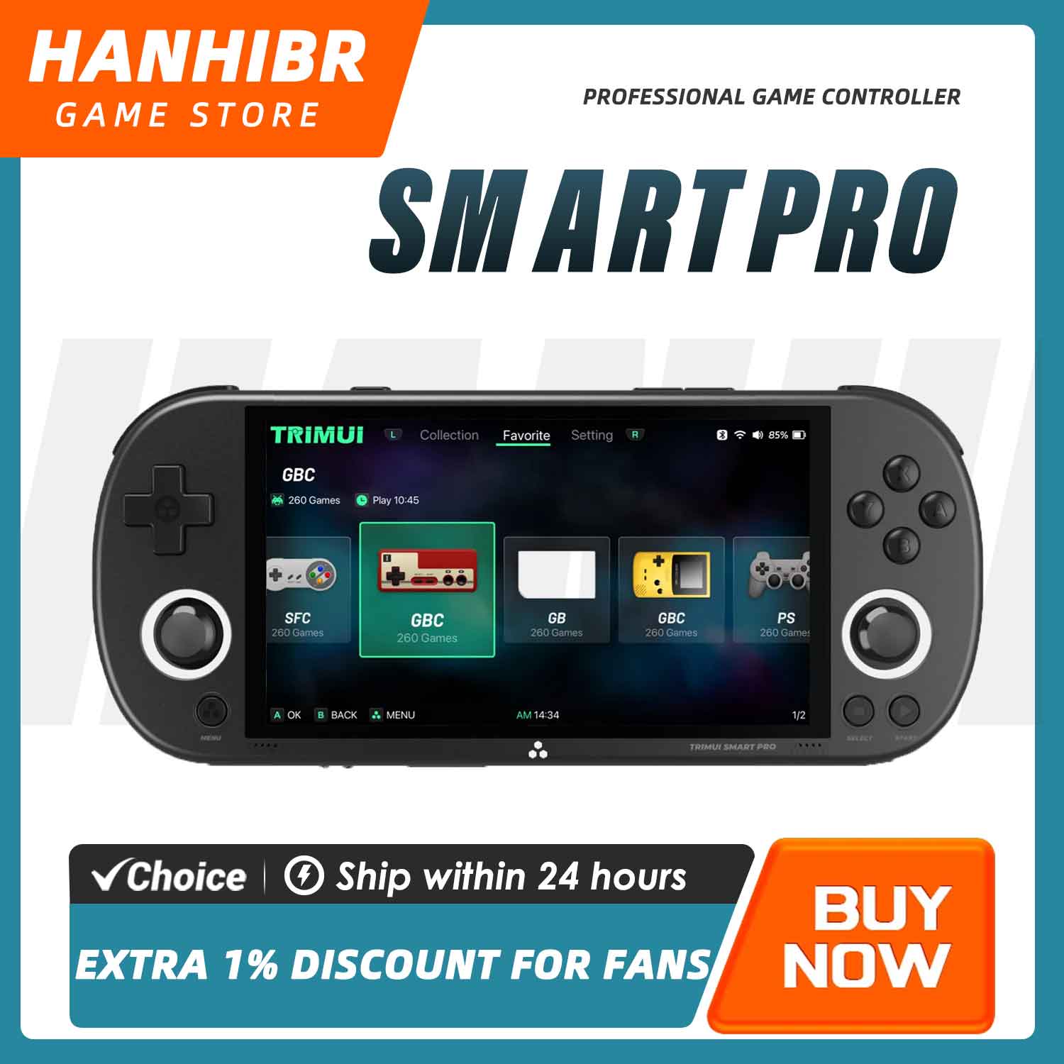 TRIMUI SMART PRO Open Source L – Retro Gaming Emulator Console Bewertung und Preis