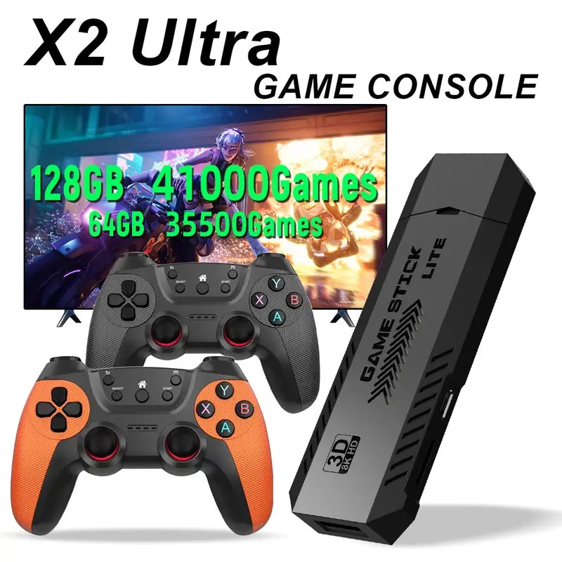 X2 Ultra Pro Retro Game Stick  – Retro Gaming System Bewertung und Preis