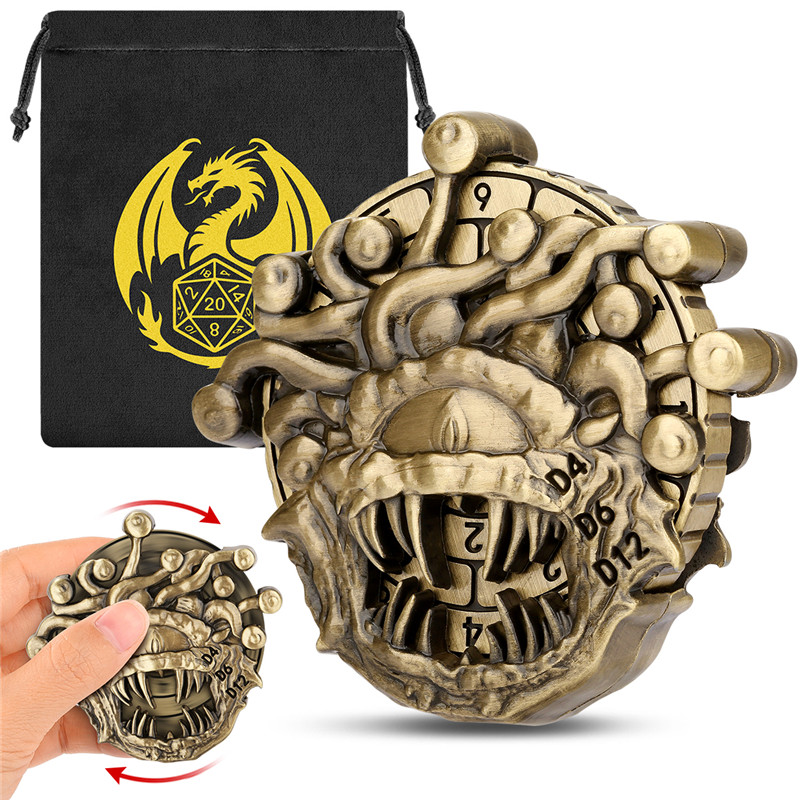 Retro Beholder Shape Metal Dic – Retro Gaming Accessories Bewertung und Preis