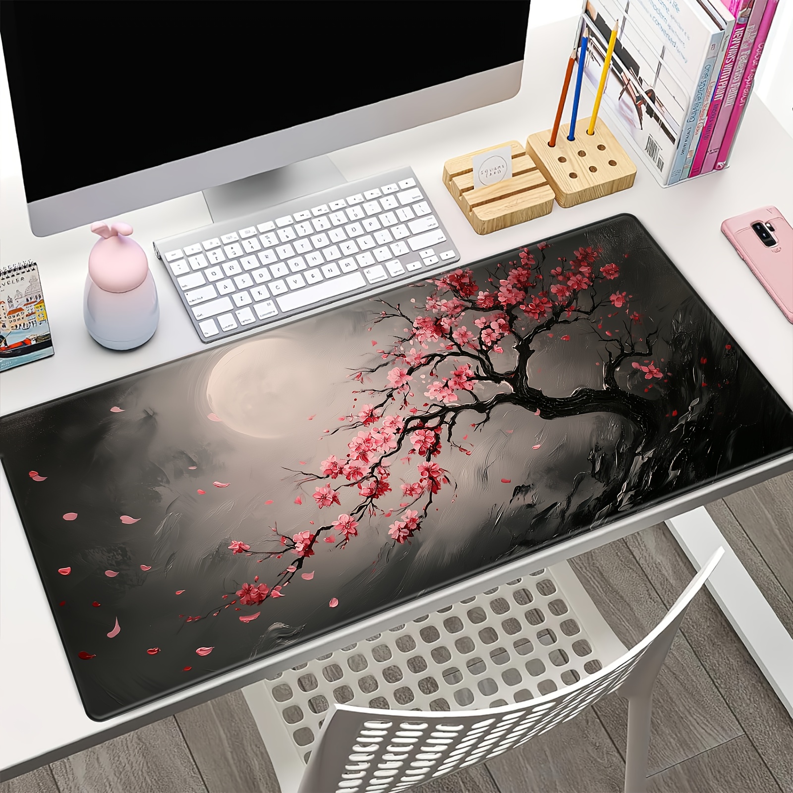 Retro plum blossom design Mous – Retro Gaming Xl Bewertung und Preis