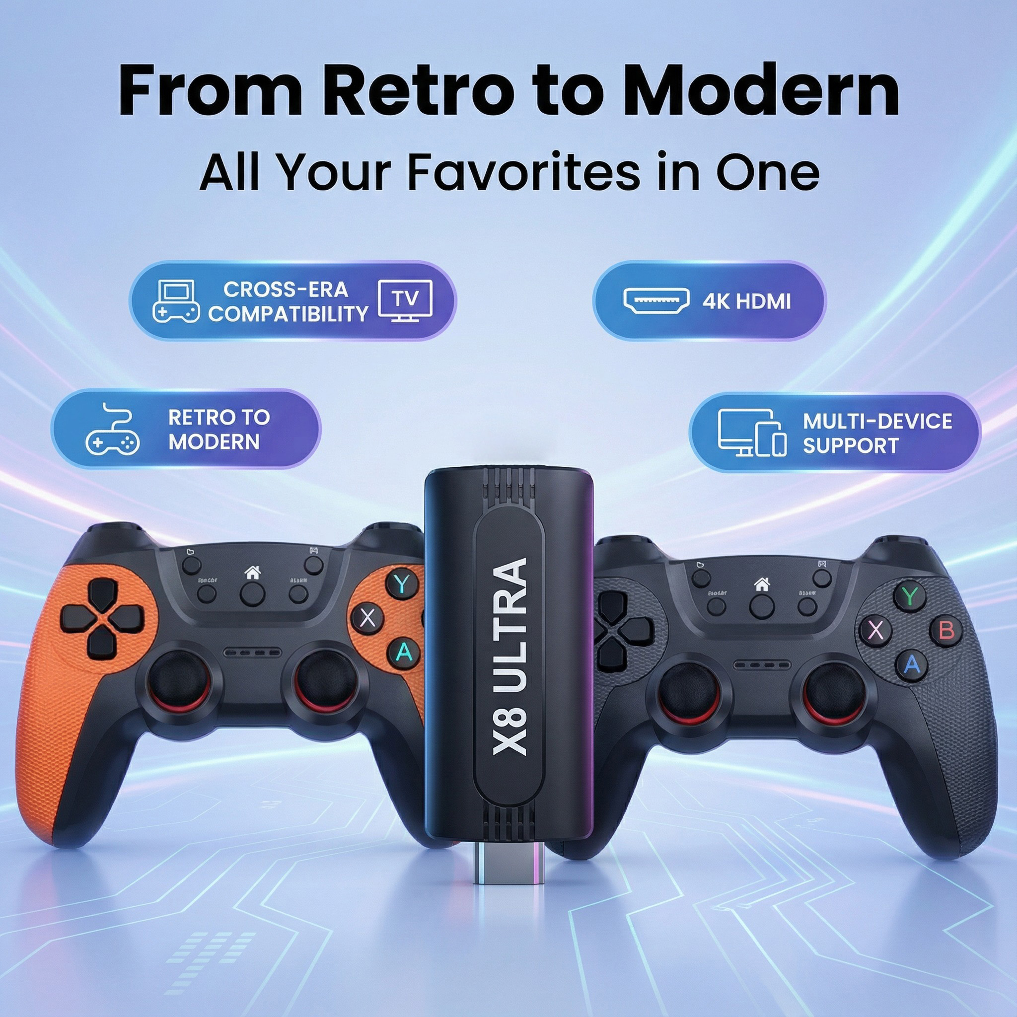 X8 Ultra Wireless Game Stick 1 – Retro Gaming Stick Bewertung und Preis