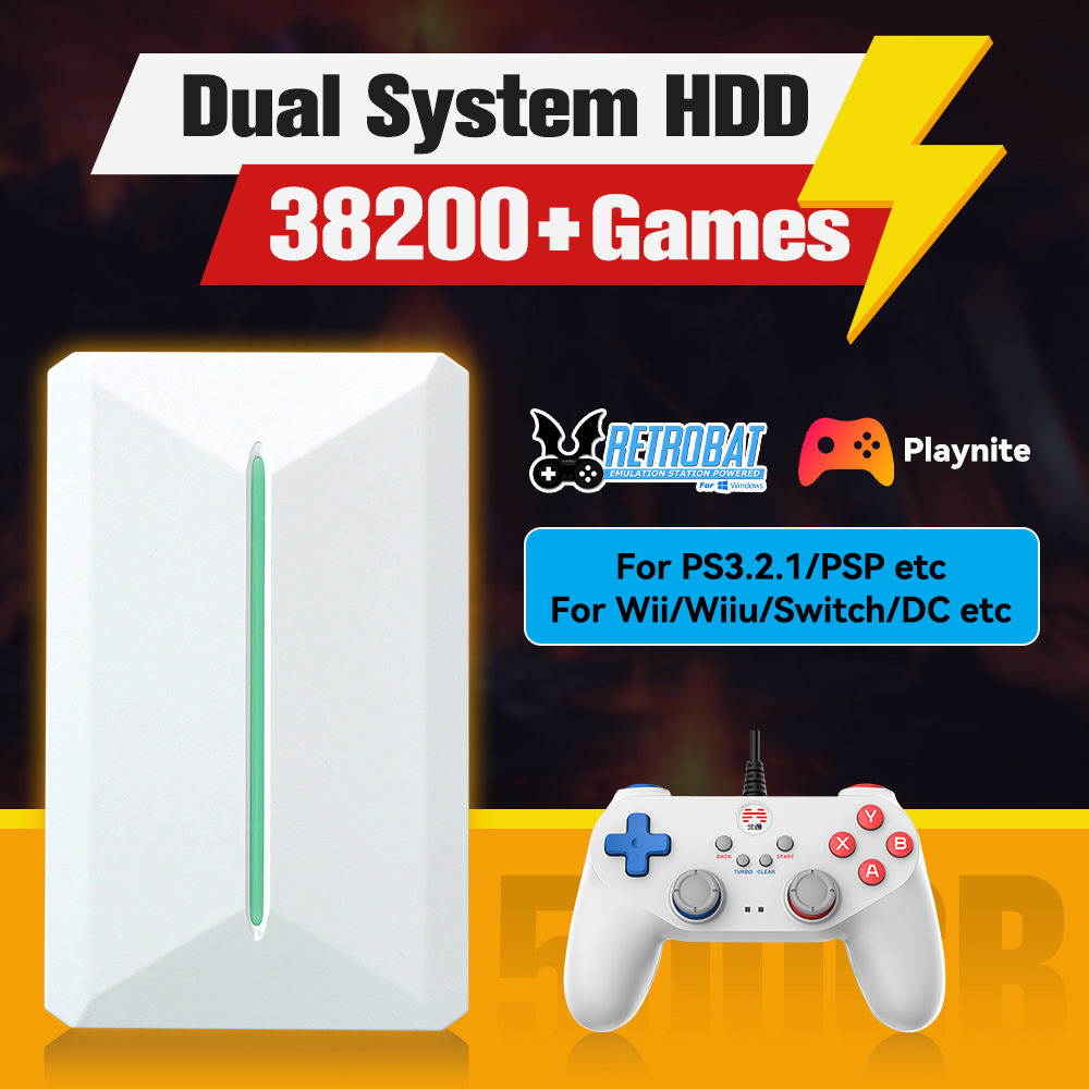 Retrobat＆Playnite System HDD R – Retro Gaming System Bewertung und Preis