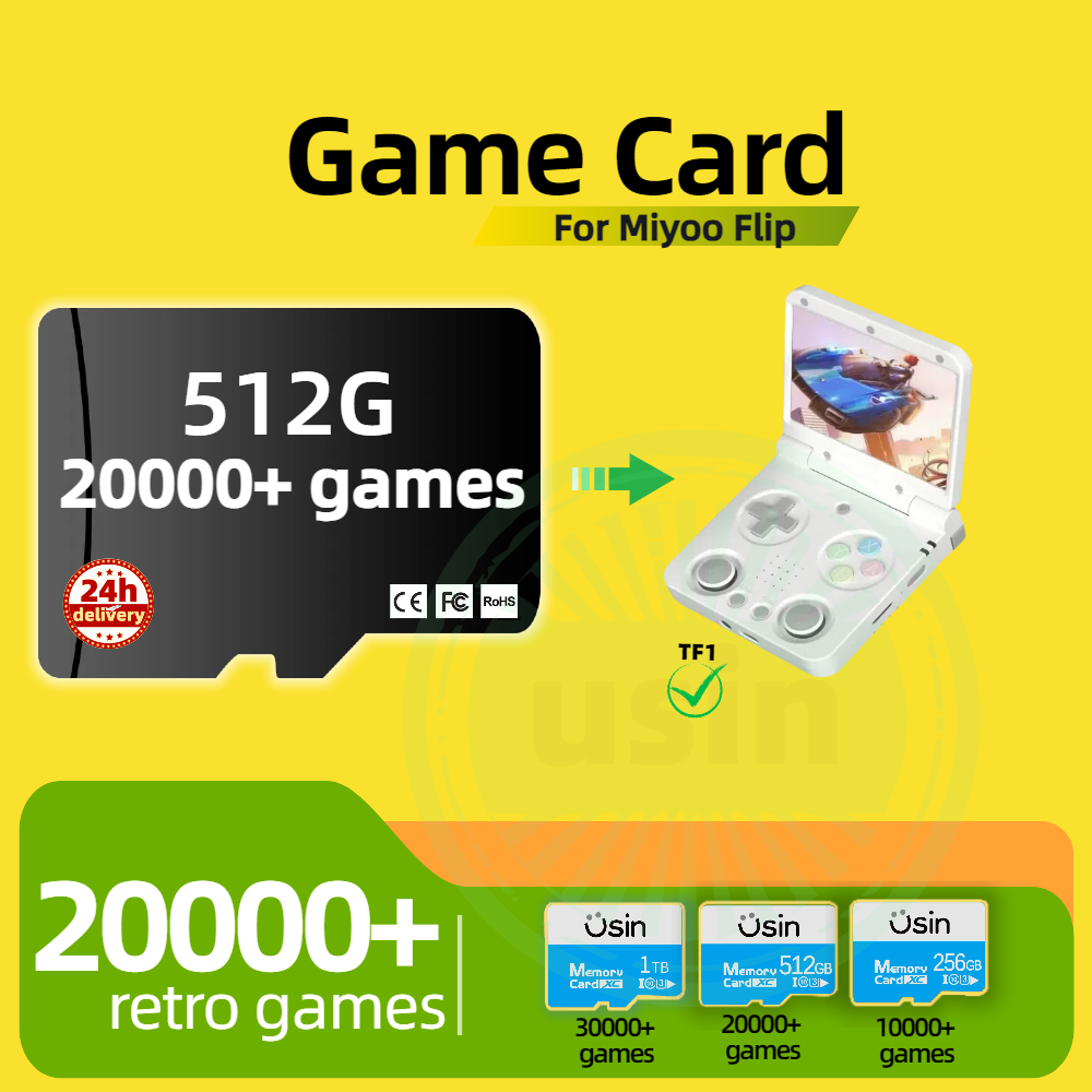 Game Card For Miyoo Flip 30000 – Retro Gaming Consoles Bewertung und Preis