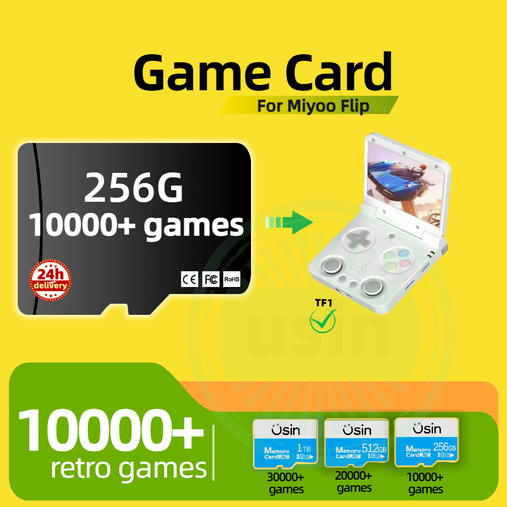 Game Card For Miyoo Flip 30000 – Retro Gaming Consoles Bewertung und Preis