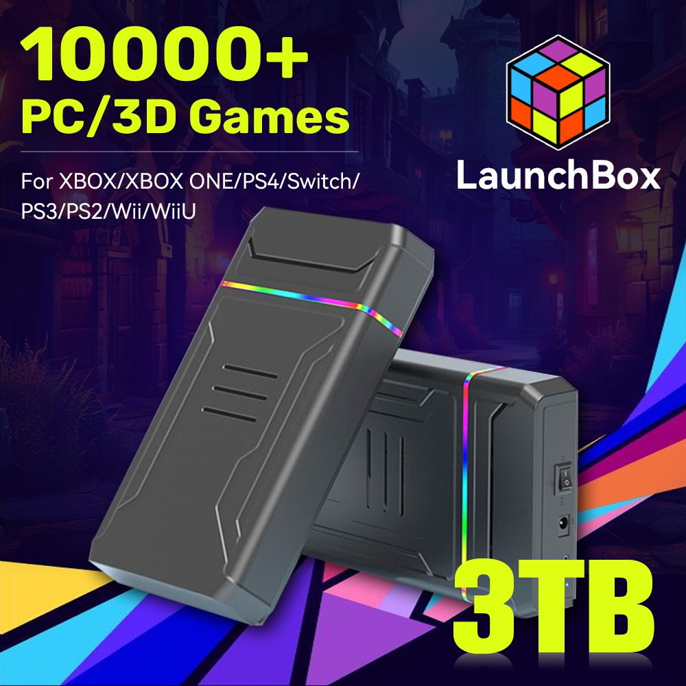 JMachen Launchbox 3TB Gaming H – Retro Gaming Hdmi Bewertung und Preis