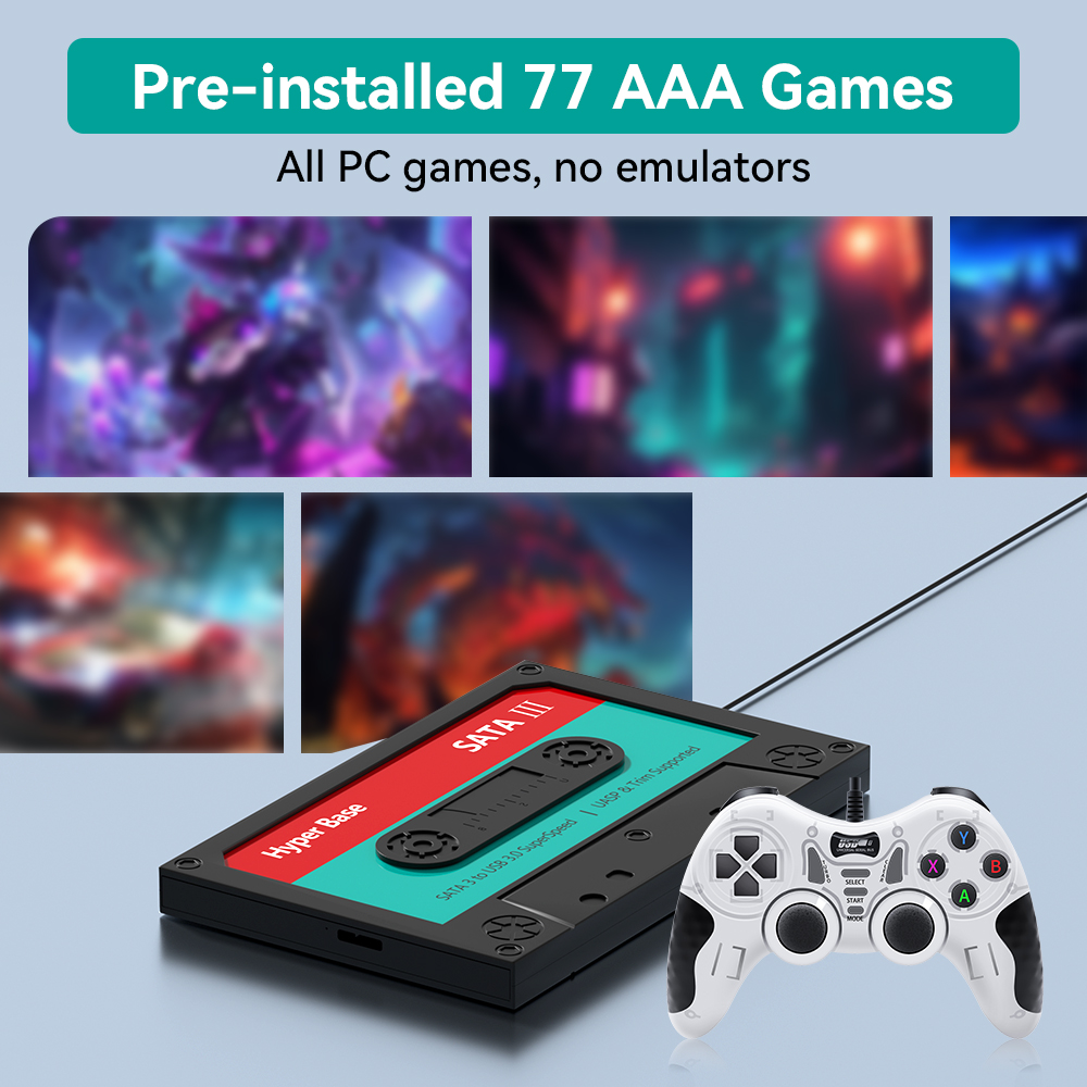 2TB Game Hard Drive With 77 PC – Retro Gaming Hdmi Bewertung und Preis