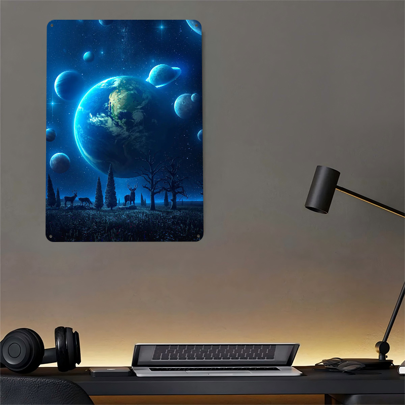 Blue Universe Lightly 3D Poste – Retro Gaming Universe Bewertung und Preis