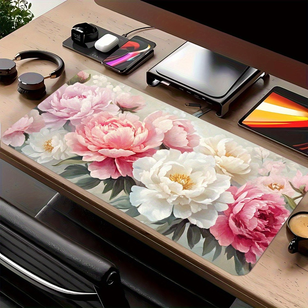 Retro pink peony-shaped mouse  – Retro Gaming Xl Bewertung und Preis