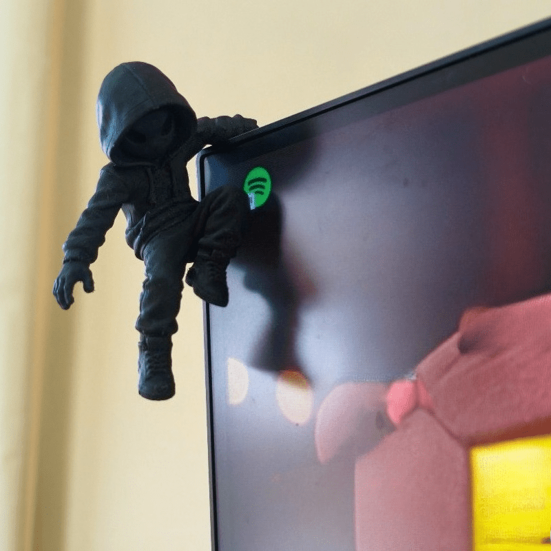 Climb Hoodie Alien Mini Statue – Retro Gaming Accessories Bewertung und Preis