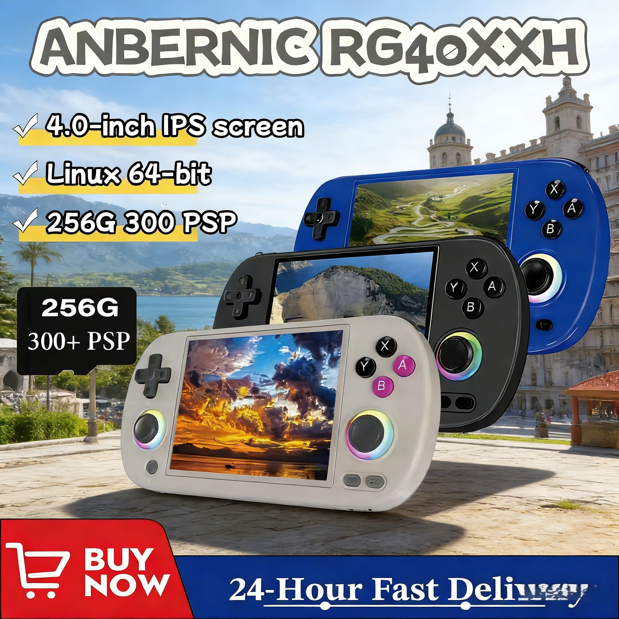 ANBERNIC RG 40XXH RG40XX H Ret – Retro Gaming Hdmi Bewertung und Preis