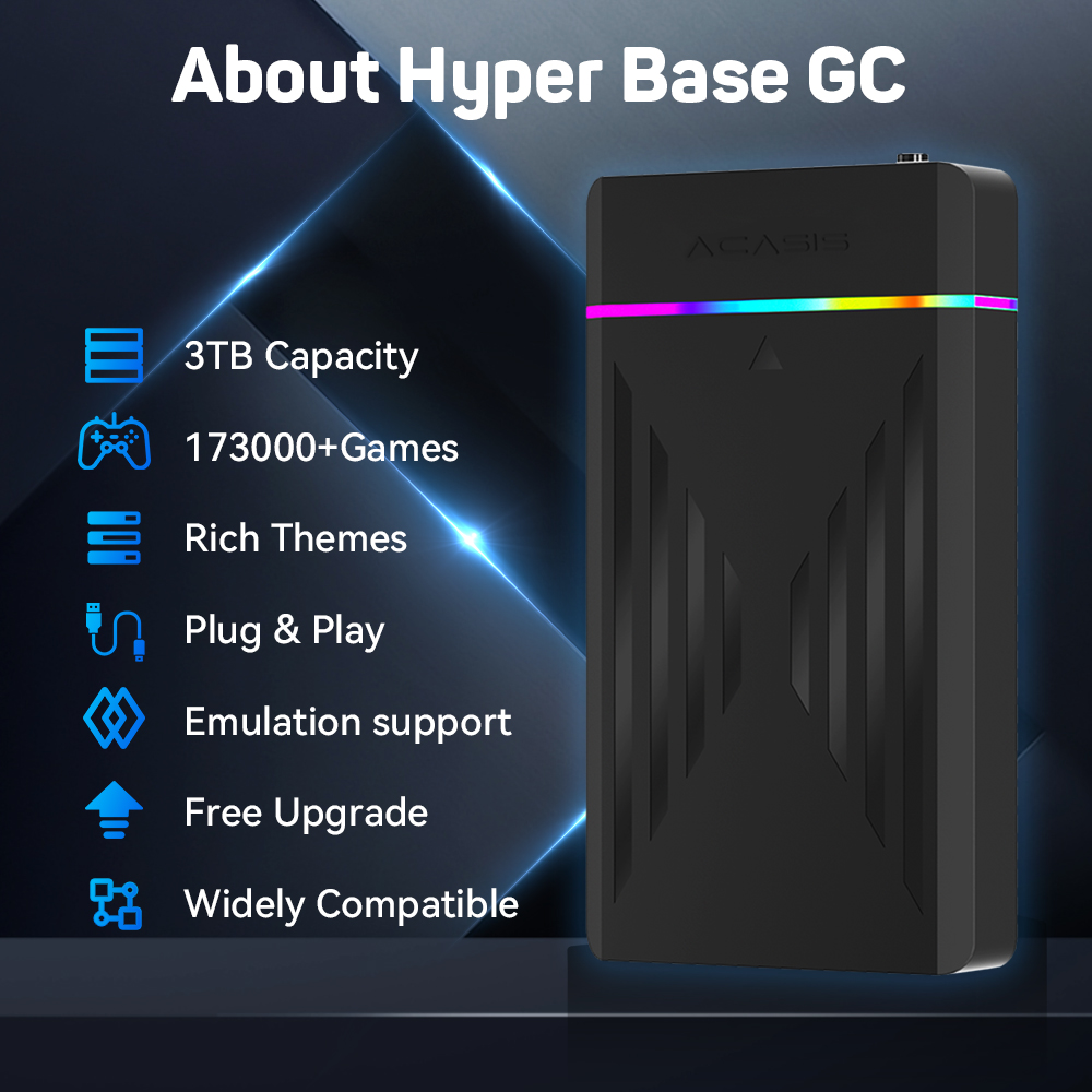 3TB Portable Gaming HDD Launch – Retro Gaming Stick Bewertung und Preis