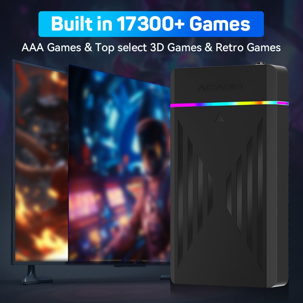 3TB Portable Gaming HDD Launch – Retro Gaming Stick Bewertung und Preis